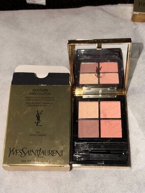 Yves Saint Laurent Couture Mini Clutch Eyeshadow & Blush Palette - #200